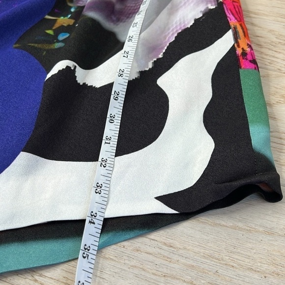 Zara Jewel Puffy Sleeve Limited Mini Dress Retro Y2K 80's 90's Barbiecore Rare* - Picture 7 of 10